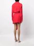GAUGE81 Gravia zijden mini-jurk Rood - Thumbnail 4