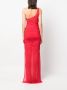 GAUGE81 Moni asymmetrische maxi-jurk Rood - Thumbnail 4