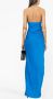 GAUGE81 Gedrapeerde maxi-jurk Blauw - Thumbnail 4