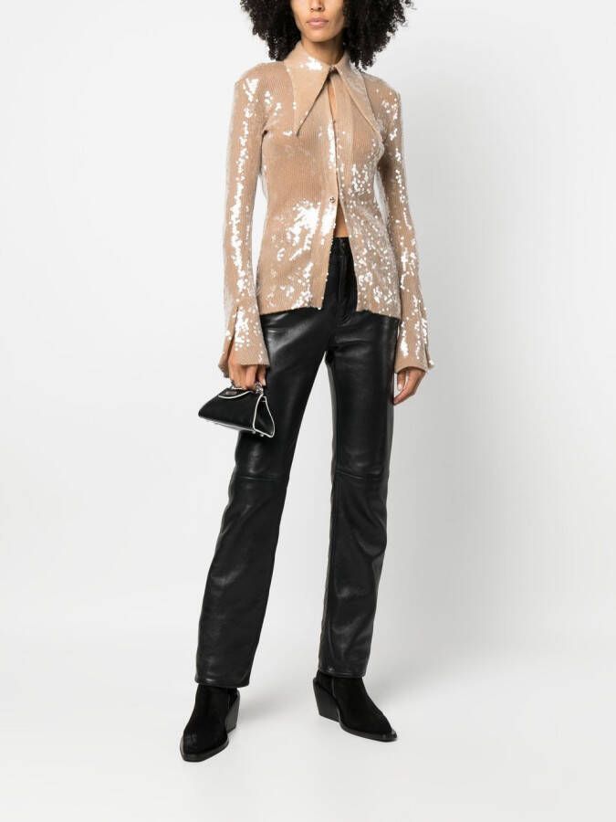 GCDS Comma shopper Zwart