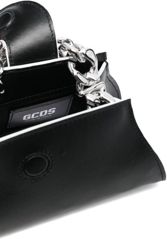 GCDS Comma shopper Zwart