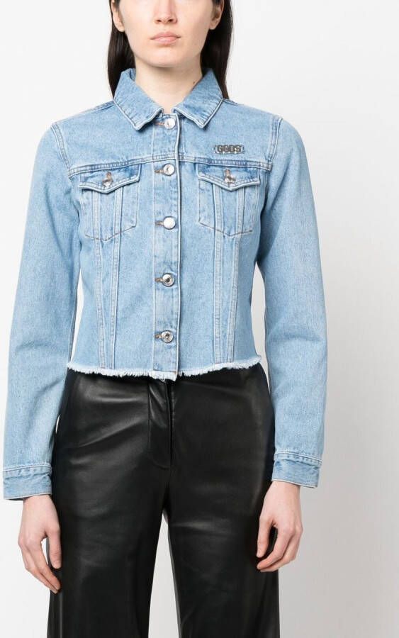 GCDS Cropped jack Blauw