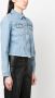 GCDS Cropped jack Blauw - Thumbnail 4