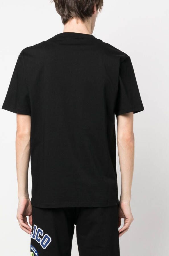Gcds T-shirt met grafische print Zwart