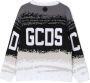 Gcds Kids Intarsia sweater Wit - Thumbnail 2