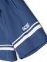 Gcds Kids Shorts met logoprint Blauw - Thumbnail 3