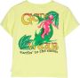 Gcds Kids T-shirt met logoprint Groen - Thumbnail 2