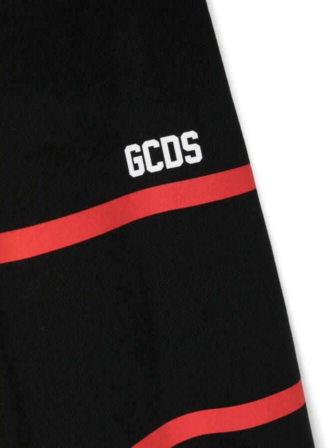 Gcds Kids Trainingsbroek met logoprint Zwart
