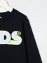 Gcds Kids Sweater met geborduurd logo Blauw - Thumbnail 3