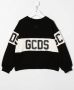 Gcds Kids Sweater met logoprint Zwart - Thumbnail 2