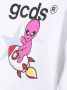 Gcds Kids T-shirt met grafische print Wit - Thumbnail 3