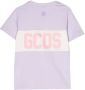 Gcds Kids T-shirt met logoprint Paars - Thumbnail 2