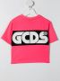 Gcds Kids T-shirt met logoprint Roze - Thumbnail 2