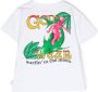 Gcds Kids T-shirt met logoprint Wit - Thumbnail 2