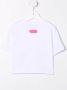 Gcds Kids T shirt met logoprint kinderen katoen 10 jaar Wit - Thumbnail 2