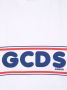 Gcds Kids T-shirt met logoprint Wit - Thumbnail 3