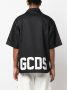 Gcds Bowlingshirt met logoprint Zwart - Thumbnail 4