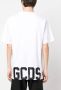 Gcds T-shirt met logoprint Wit - Thumbnail 4