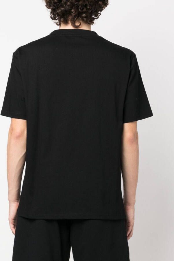 GCDS T-shirt met logoprint Zwart