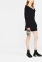 Gcds Off-shoulder mini-jurk Zwart - Thumbnail 4