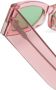 Gcds Zonnebril met rechthoekige montuur Roze - Thumbnail 3
