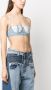 GCDS Cropped top Blauw - Thumbnail 3
