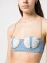 GCDS Cropped top Blauw - Thumbnail 5