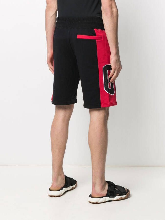 Gcds Shorts met contrasterende streep Zwart