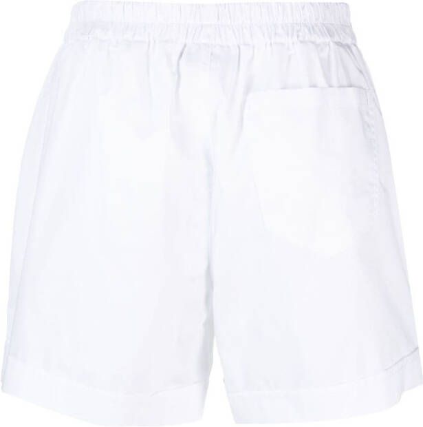 GCDS Shorts met logopatch Wit