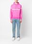 GCDS Gestreepte hoodie Roze - Thumbnail 2