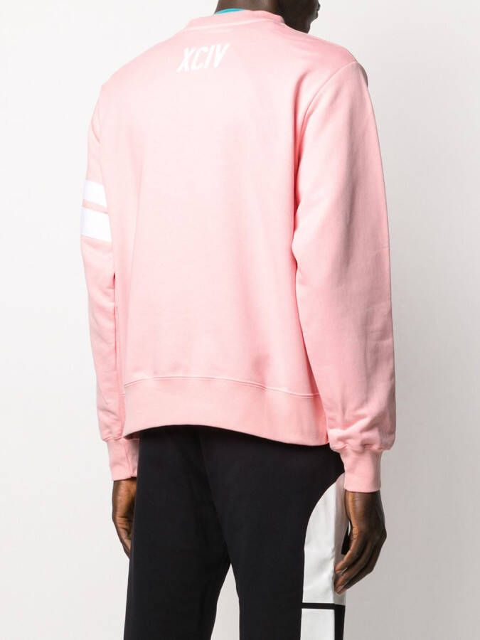 Gcds Sweater met logo Roze