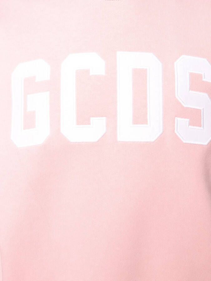 Gcds Sweater met logo Roze