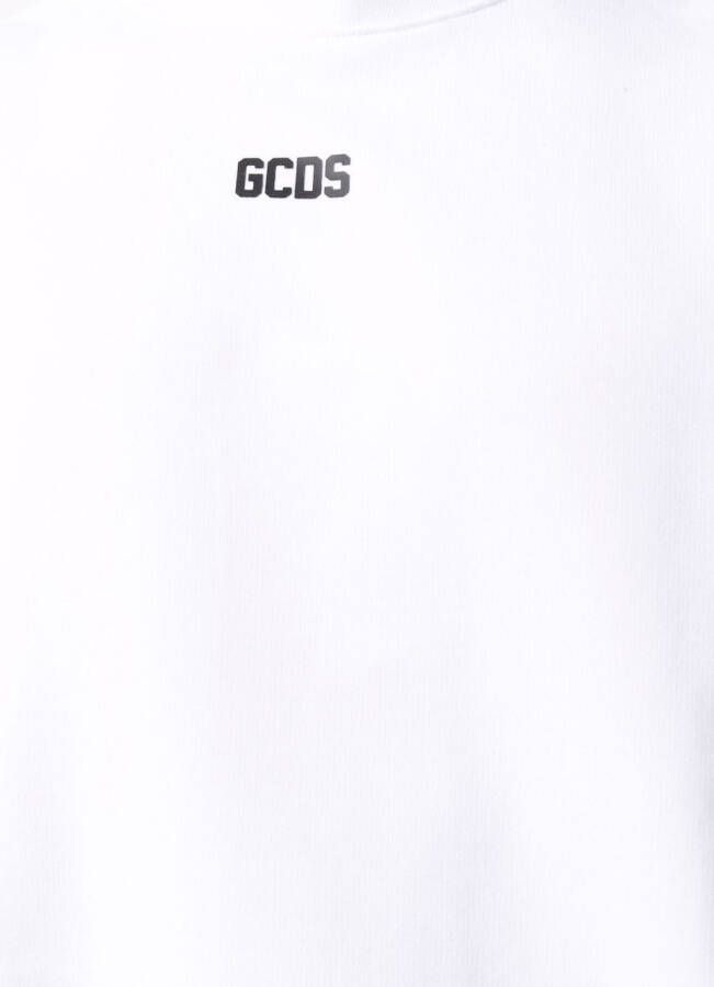 Gcds Sweater met logoprint Wit