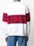 GCDS T-shirt met logoband Wit - Thumbnail 4