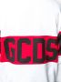 GCDS T-shirt met logoband Wit - Thumbnail 5