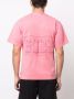 Gcds T-shirt met logopatch Roze - Thumbnail 4