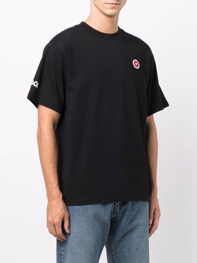 Gcds T-shirt met logopatch Zwart