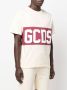 GCDS T-shirt met logoprint Beige - Thumbnail 3