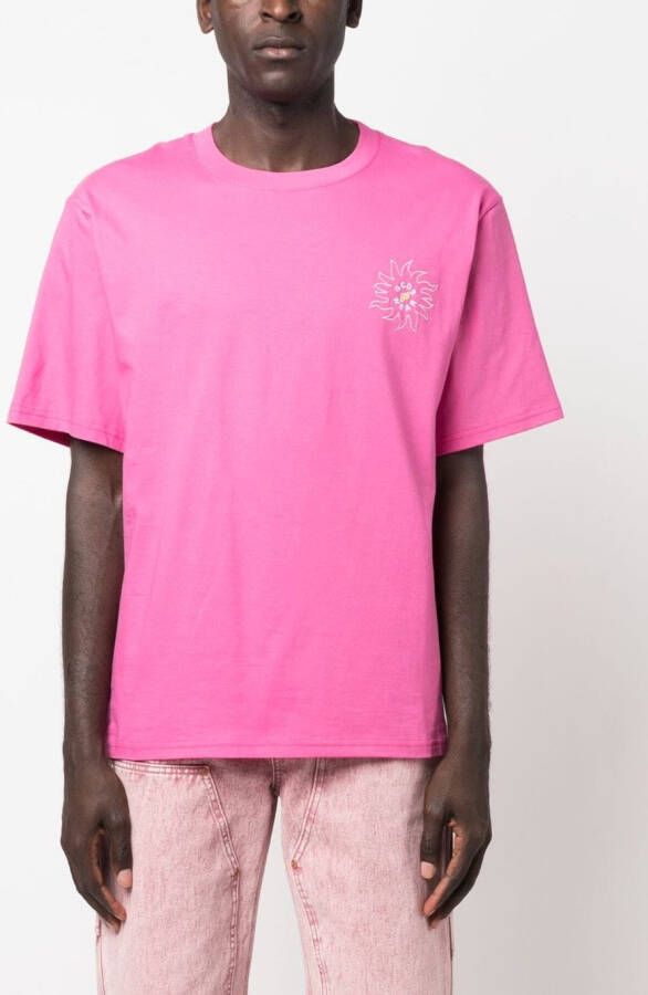 Gcds T-shirt met print Roze