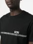 GCDS T-shirt verfraaid met kristallen Zwart - Thumbnail 5