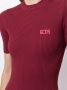 Gcds T-shirtjurk met korte mouwen Rood - Thumbnail 5
