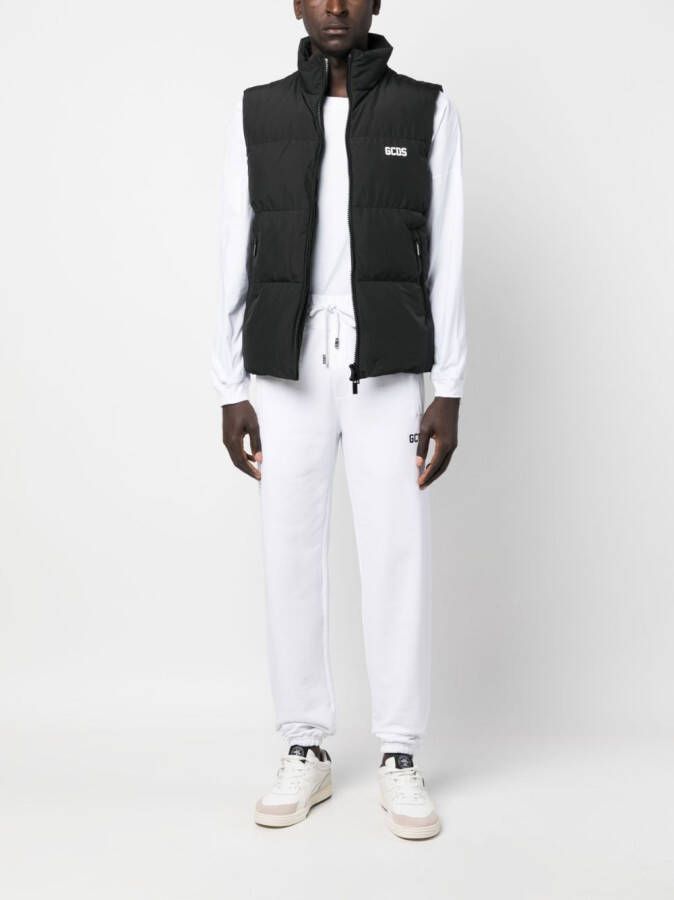 GCDS Broek met trekkoord Wit