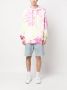 GCDS Hoodie met tie-dye print Geel - Thumbnail 2