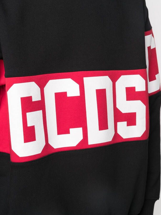 GCDS Trui met logoprint Zwart