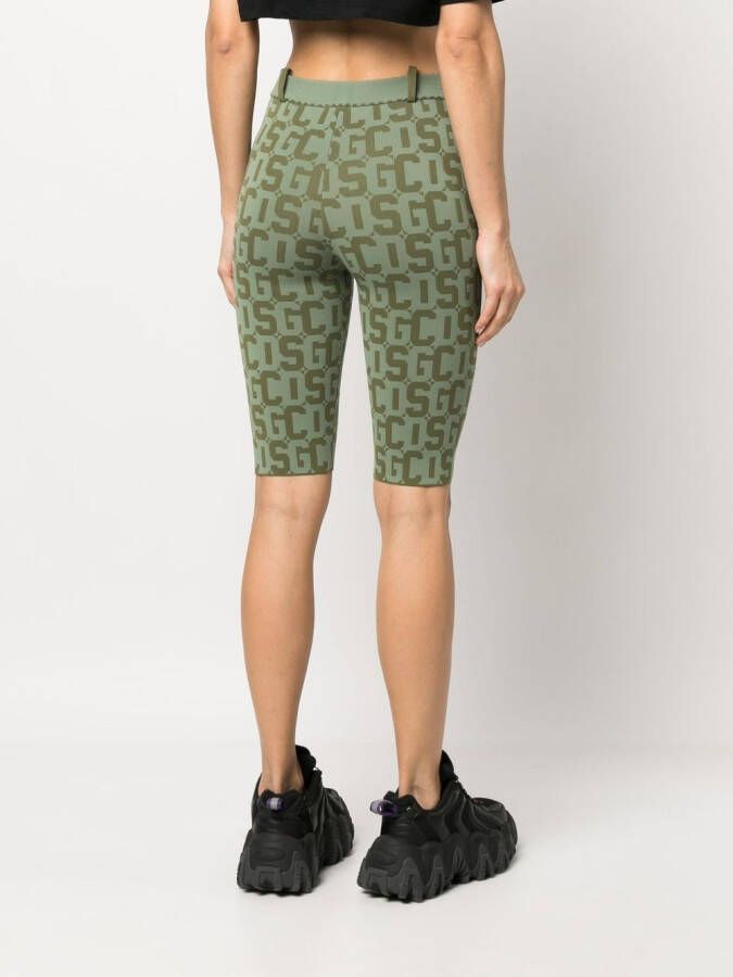 GCDS Cropped legging Groen
