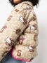 GCDS x Hello Kitty gewatteerd jack Beige - Thumbnail 5