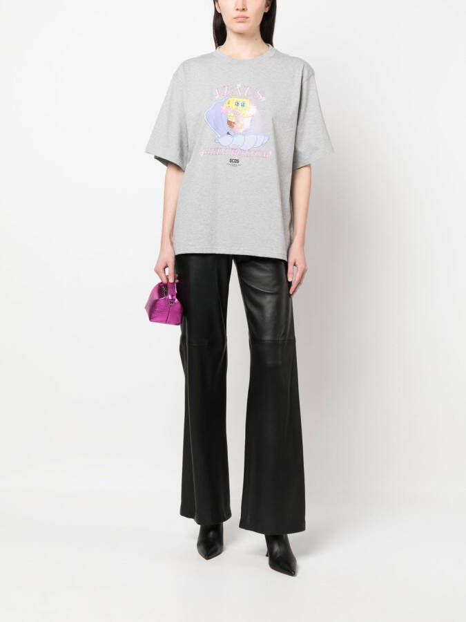 GCDS x SpongeBob T-shirt met print Grijs