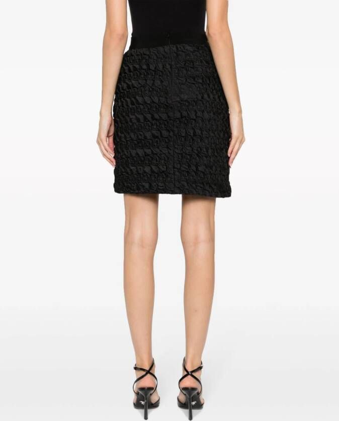 Gemy Maalouf High waist mini-rok Zwart