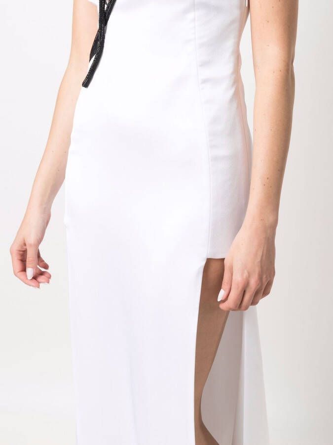 Genny Asymmetrische jurk Wit