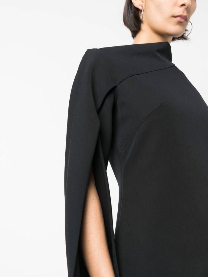 Genny Asymmetrische jurk Zwart